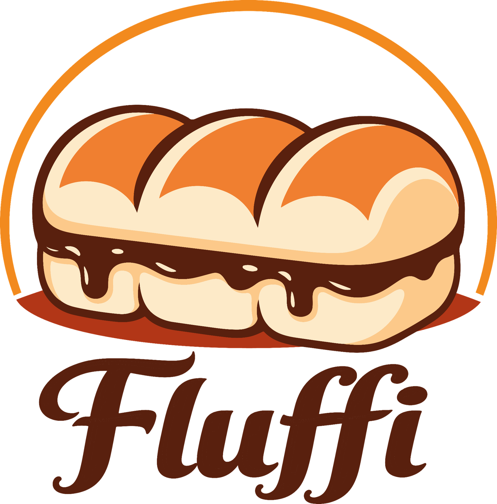 Fluffi artisan bakery logo